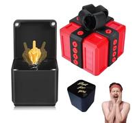 Caja Regalo Dedo Medio - Caja De Broma con Tornillos, Annoying Gift Box, Sorpresa Pop-Up 3D, Cajas De Regalo Regalo Divertido Bromas para Adultos, Oficina, Navidad y Cumpleaños
