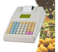 Caja Registradora Con Sistema Pos Electrónico De 40 Teclas Con Impresora Térmica: Caja Registradora Comercial Y Multifuncional Para Pequeñas Empresas, Comercio Minorista Y Restaurantes(Color:Negro)