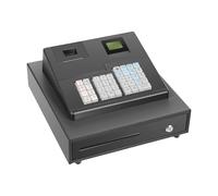 Caja registradora electrónica para pequeñas Empresas, Sistema de gestión de Efectivo de 39 Teclas con cajón automático, Pantalla de Cliente LED de 8 dígitos, Impresora térmica de 60 mm/s, Interfaz