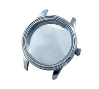 Caja Reloj 33 mm Estilo Cóctel Cristal Abombado Caja Cuadrada Compatible con Movimientos NH34 GMT NH36 NH38 NH70 NH72 para Seiko Presage