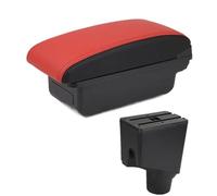 Caja Reposabrazos Coche Caja Almacenamiento Reposabrazos Piezas Reacondicionamiento Interior Con USB Para Toyota Para Yaris Para Híbrido 2015-2023 GNITRIMS(A5 No USB)