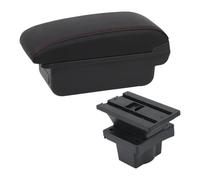 Caja reposabrazos coche Para Octavia Para Yeti Mk2 2005-2012 Caja Almacenamiento Para Reposabrazos Consola Central USB Actualización(A1 Red Line No Usb)