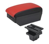 Caja reposabrazos coche Para Octavia Para Yeti Mk2 2005-2012 Caja Almacenamiento Para Reposabrazos De Coche Para Consola Central(C5 Black Border 7usb)