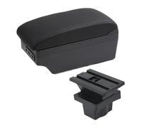 Caja reposabrazos coche Para Octavia Para Yeti Mk2 2005-2012 Caja Almacenamiento Para Reposabrazos De Coche Para Consola Central(C2 Black Line 7usb)