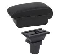 Caja reposabrazos coche Para Toyota Para Yaris Para Vitz 5dr Hatchback 1998-2011 Accesorios Caja De Reposabrazos(Una línea negra Sin USB)