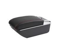 Caja Reposabrazos Coche Reposabrazos Para Peugeot 207 CC Compartimento Central Almacenamiento Accesorios Reequipamiento Específicos Para El Interior Coche(D red line 7USB)