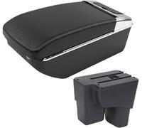 Caja reposabrazos de coche Reposabrazos para Kia, Soluto y Pegas, accesorios para coche, almacenamiento interior, portavasos
