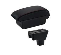 Caja Reposabrazos Para Coche Caja Almacenamiento Para Consola Central Para Suzuki SX4(A1 Red Line No USB)