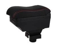 Caja reposabrazos para Coche,Compatible con Citroën C4 Hatchback Piezas de Repuesto Caja de Almacenamiento Interior USB