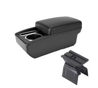 Caja Reposabrazos Para Lada Para Vesta Para SW Para CROSS Reposabrazos Deportivo Compartimento Central Coche Piezas Interiores Accesorios Con USB Apoyabrazos Coche(A2 Black line NO USB)
