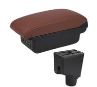 Caja Reposabrazos Para Toyota Para Yaris Para Híbrido 2015 2016-2023 Caja Almacenamiento Reposabrazos Coche Piezas Reequipamiento Interior Con USB GNITRIMS(B6 3USB)