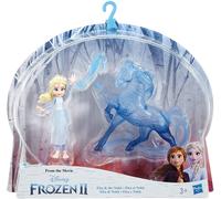 Caja Rota 2 Figuras Elsa Y Caballo Nokk De FROZEN Original Hasbro E6857