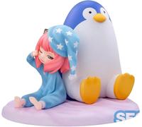 Figura sega luminasta spy x family anya forger & pinguino pijama version