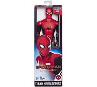 Caja Roto Figura Spiderman De Página de Inicio 30cm Titan Hero Power Fx HASBRO
