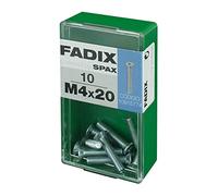 CAJA S 10 uds. TORNILLO METRICA CP M 4x20mm FADIX