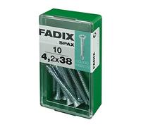 CAJA S 10 uds. TORNILLO ROSCA CHAPA CP AUTOT. CINC 4,2x38mm FADIX