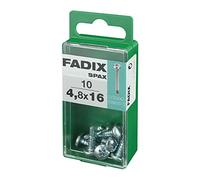 CAJA S 10 uds. TORNILLO ROSCA CHAPA CR AUTOT. 4,8 x 16 mm FADIX