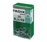 CAJA S 20 uds. ARANDELA PLANA CINC 5,3x10mm FADIX