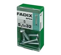 CAJA S 5 uds. TORNILLO ROSCA CHAPA CR AUTOT. FADIX 5,5 x 32 mm