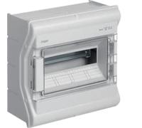 Hager serie ve uv - Caja superficie estanca vector ve exterior ip65 1 fila 10m