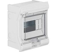 Hager serie ve uv - Caja superficie estanca vector ve exterior ip65 1 fila 6 módulos
