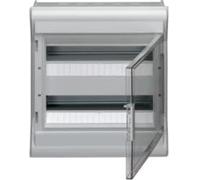 Caja s. est.VE,ext.,IP65,2F,24M,p.trans.