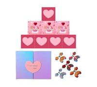 Caja San - para declaraciones de amor, sleek, sobre rojo rebozante, pareja esposas maridos cumpleaños propuesta | Multipurpose Outdoor Indoor Utility