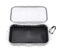 Caja Seca Al Aire Libre, 19x12x5cm/7,5x4,7x2in Caja Almacenamiento Hermética Impermeable Transporte Contenedor Supervivencia Abs Organización Los Aparejos Estuche Transporte Para Acampar Pescar