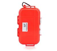 Caja Seca Al Aire Libre, Caja Almacenamiento Hermética Impermeable Caja Transporte Contenedor Caja Almacenamiento Supervivencia Abs Organización Aparejos Estuche Transporte Para Acampar Pescar(Rojo)