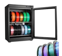 Caja secadora de filamento 3D, almacenamiento antihumedad para 10-12 rollos de 1 kg, control de humedad RH15%-RH60%, compatible con nailon, PLA, PETG, ABS, TPU, para hogar y negocio 115L