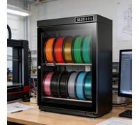 Caja Secadora De Filamentos 3D, Caja De Almacenamiento De Filamentos Antihumedad, Rango De Humedad RH15 %-RH60 %, Capacidad Para 10-12 Rollos De Filamento De 1 Kg, Para Nailon, PLA, PETG, ABS, TPU, PA