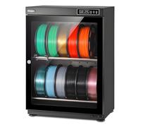 Caja secadora de filamentos, almacenamiento antihumedad para impresión 3D, capacidad para hasta 15 rollos, deshumidificación 15%-60% RH, para el hogar y estudios pequeños, 70 L