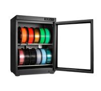 Caja secadora de filamentos para impresora 3D, almacenamiento antihumedad para filamento de 1 kg, capacidad para 10-12 rollos, rango de deshumidificación: 15%-60% de humedad relativa, ideal para el
