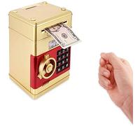 Caja segura cajones de dinero electrónicos caja de tin de lata cajas de dinero para niños monedas digitales ahorro de efectivo para depósito de seguridad cita de seguridad para niños cajas de pared