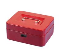 Caja segura portátil: caja de bloqueo de depósito en efectivo para almacenamiento de seguridad | Acero con código combinado, protección de viajes en el hogar, compacta segura para tarjetas Banknotes J