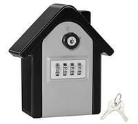 Caja Seguridad Llaves Grande Caja Llaves Combinacion Key Safe Box with 4 Dígitos Código, Almacenamiento Seguro para Llaves Caja Guarda Llaves Pared para Exterior, Casa, Garaje, Escuela