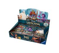 Caja Sellada De Booster De Disney Lorcana TCG Azurite Sea Con 12 Cartas