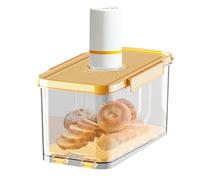 Caja sellada para alimentos, contenedor a prueba de fugas, tarro de almacenamiento hermético, diseño duradero de despensa de cocina, organización de verduras, de bloqueo de tapa, gabinete