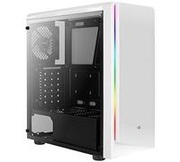 Caja semitorre aerocool rift white iluminacion rgb usb 3.0 card reader