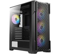 Antec Caja semitorre ATX AX90 RGB cristal templado USB 3.0 Negra