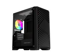 Caja semitorre atx keep out xc-220 argb 4fans negro - marca: keep out