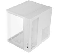 Mars Gaming - MC-CURVW Midi Tower Negro, Blanco