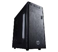 Hiditec Pack Torre PC ATX KLYP PSU y Fuente de Alimentación PSU 500W | Formato ATX | Diseño Resistente y Robusto | Materiales de Calidad