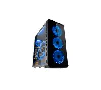 CAJA SEMITORRE NOX HUMMER TGX RGB NEGRA CRISTAL TEMPLADO S/F USB 3.0 NXHUMMERTGX