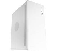 Tacens ENSIS, Caja PC ATX, Diseño Completamente Metálico, Estructura Robusta Ultrarresistente, Semitorre con Ventilador 120mm FDB Ultrasilencioso, USB 3.0, Blanco