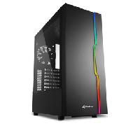 Caja SHARKOON RGB Slider Negro 4044951029846