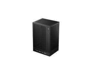 Caja sin fuente de alimentación - DEEPCOOL CH170 Digital - Mini torre - Formato M-ITX - Negro