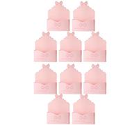 Caja sobre floral San | 10 piezas papel de embalaje con motivo de corazón romántico, cajas sobres florales, para niños, amigos, esposa, madre, hermana hija, fiestas, ocasiones especiales, deseos de