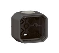 Caja sobresaliente - 1 poste - antracita - Legrand plexo 069601l