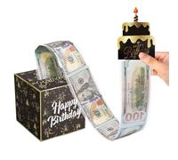 Caja Sorpresa Cumpleaños Dinero,Caja De Regalo Sorpresa Dinero En Rollo De Cumpleaños DIY Mystery Box,Caja Sorpresa Hucha Regalo De Cumpleaños para Padres y Seres Queridos